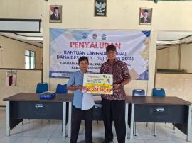 PEMERINTAH KALURAHAN KENTENG SERAHKAN BLT DANA DESA BULAN APRIL TAHUN ANGGARAN 2026